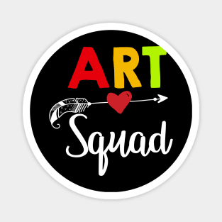 Art Squad Teacher Back To School Magnet